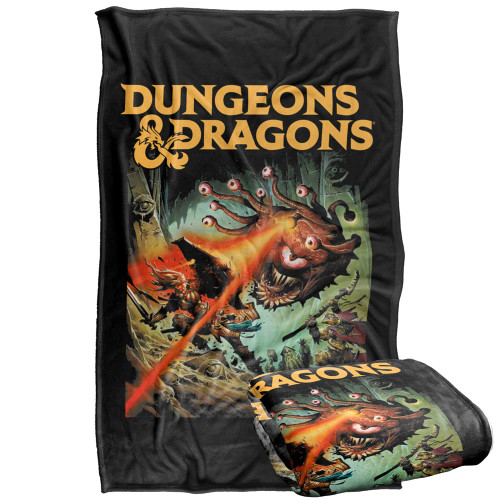 Dungeons and Dragons Beholder Strike Silky Touch Super Soft Throw Blanket 36" x 58"