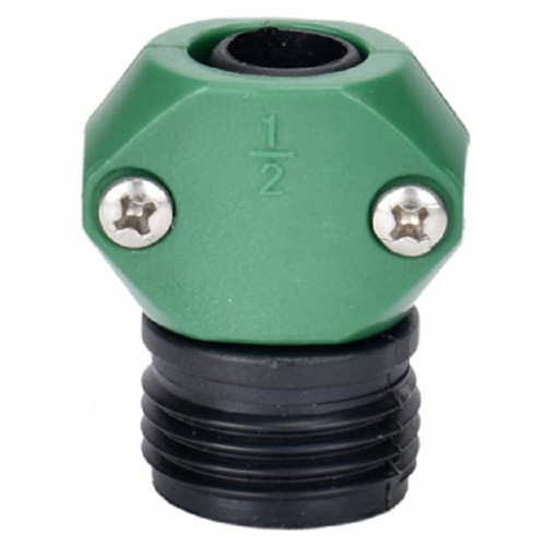 1/2" Male Garden Hose End Poly Repair Couplings (10)