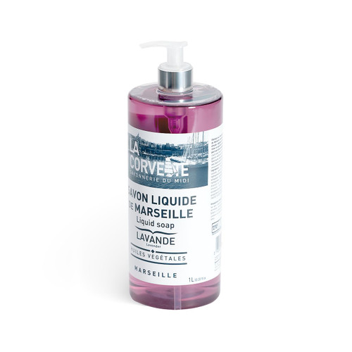 La Corvette Liquid Marseille Soap LAVENDER 1L La Corvette Liquid Marseille Soap LAVENDER 1L