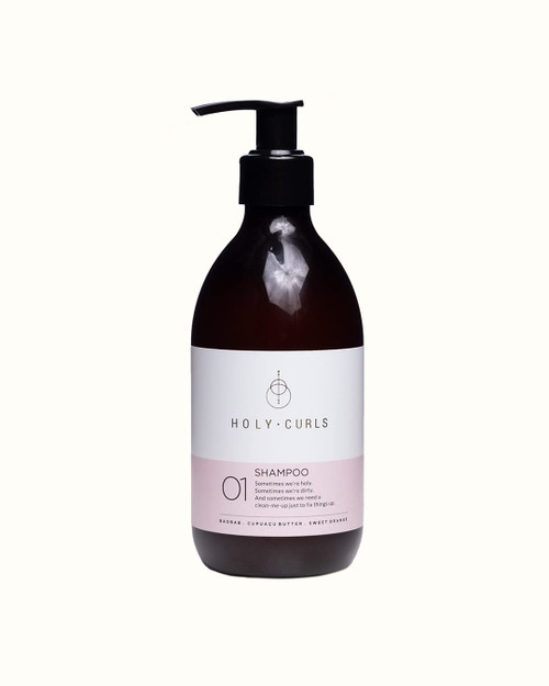 Holy Curls - Curl Shampoo for Curly, Coily and Wavy Hair, Vegan, Sulphate Free, 10.14 fl oz, Natural Ingredients Holy Curls - Curl Shampoo for Curly, Coily and Wavy Hair, Vegan, Sulphate Free, 10.14 fl oz, Natural Ingredients