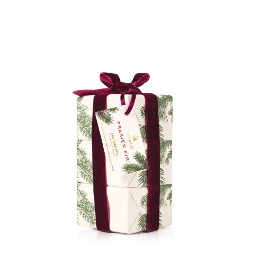 Thymes Bar Soap Trio Gift Set - Frasier Fir - Contains Three 5.5 Oz Bars
