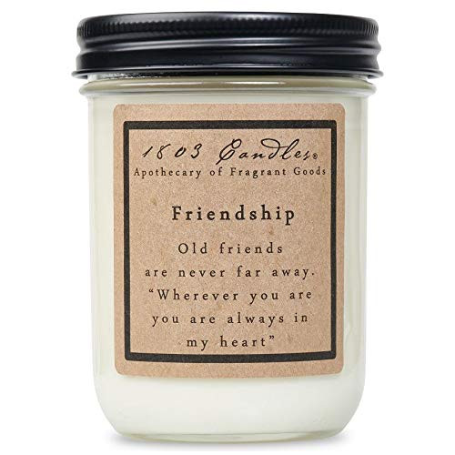 1803 Candles - 14 oz. Jar Soy Candles - (Friendship) 1803 Candles - 14 oz. Jar Soy Candles - (Friendship)