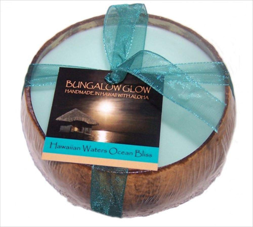 Bungalow Glow Hawaiian Waters Ocean Coconut Candle, 1 EA