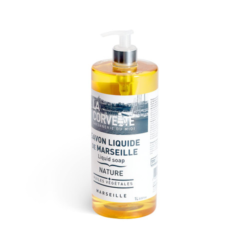 La Corvette Liquid Marseille Soap NATURAL 1L La Corvette Liquid Marseille Soap NATURAL 1L