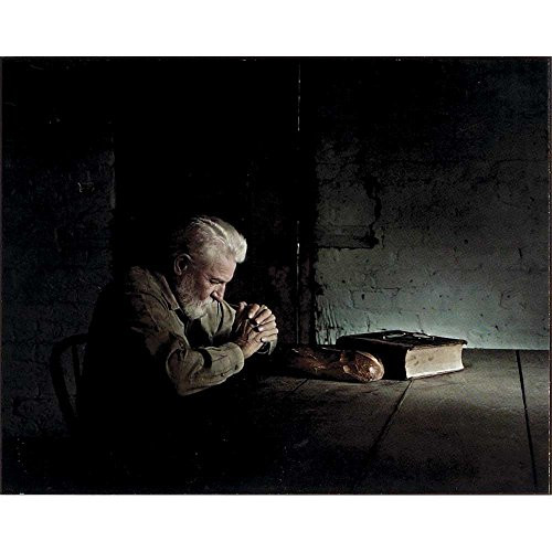 Dicksons Picture Of Gratitude, Praying Wise Man Gray Tones 8 x 10 Wood Wall Sign Plaque