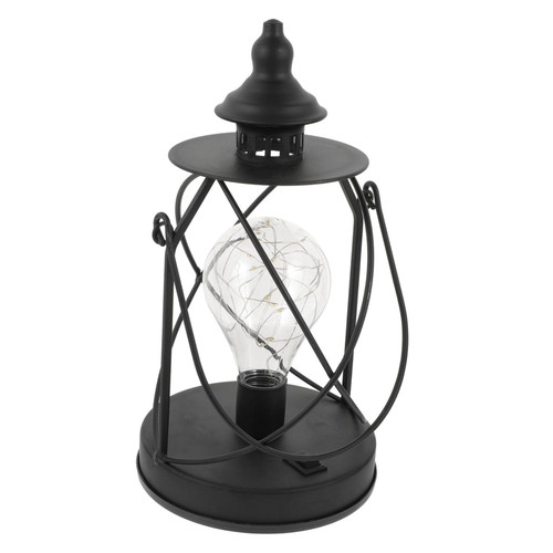 OFFSCH Table Light Table Lamp Decor Desk Lamps Vintage Iron Wire Lamp Unique LED Lamp Desk Stand Night Light Retro Metal LED Light Delicate Night Lamp LED Night Light Modeling Lantern