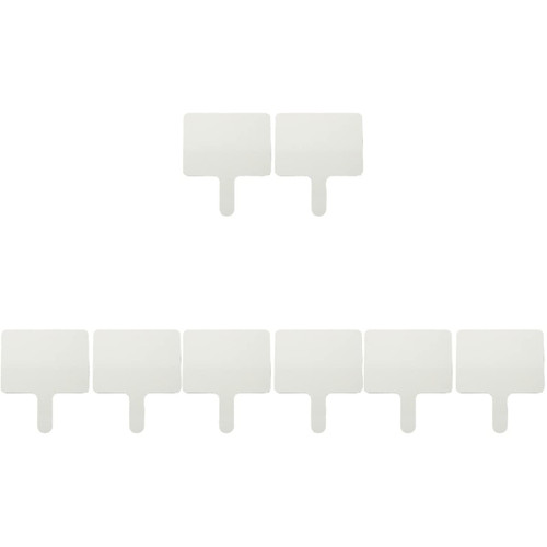 NUOBESTY 8 Pcs Answer Board White Board Dry Erase Dry Erase Answer Paddle Write- on Answer Quick Response Board Mini Dry Erase Board Whiteboard Teaching Aids Melamine Pocket Student