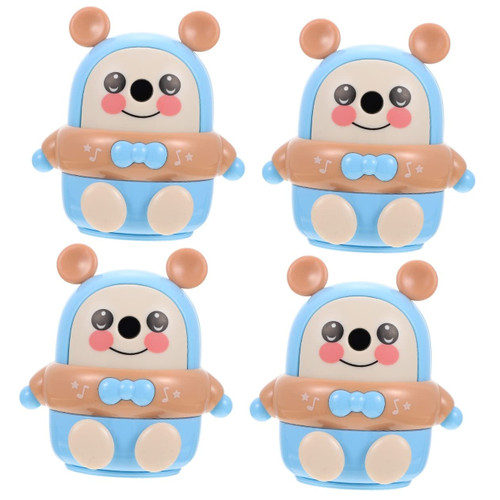 Tofficu 4pcs Pencil Sharpener Eyeliner Pencil Handheld Sharpener Eyebrow Colored Pencils Sharpener Small Sharpener Cartoon Sharpener Universal Tool Abs Charcoal Student Hand Crank