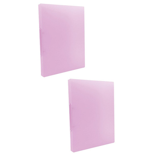 Lurrose 6 Pcs Multifunction case Folder Material Spring Binder Loose-Leaf Binder Student Accessories Accessories Punch Hole Adhesive File Folder Binder a4 Document File Folder Spring Clip