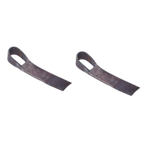 Yardwe 2pcs Gardening Hoe Garden Planting Hoe Tilling Soil Hoe Gardening Rake Digging Hoe Head Vegetable Hoe Head Japanese Garden Tools Hand Hoe Hand Tool Household Weeding Hoe Steel