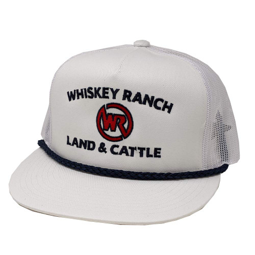 WHISKEY BENT HAT CO. Whiskey Ranch Rope Hat (White)