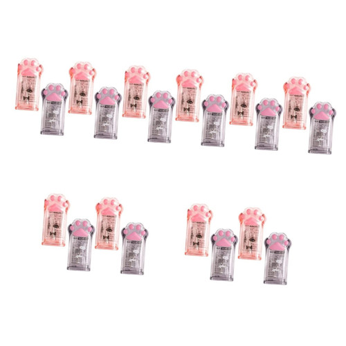20 Pcs cat Claw Pencil Sharpener Kids Pencils Sharpening Supplies Japanese School Supplies Cute Manual sharpeners Crayon Sharpener Small Pencil Sharpener Plastic Student Girl Heart