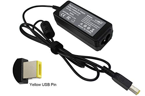 Gomarty 45W AC Adapter Laptop Charger for Lenovo ADLX45NCC2A ADLX45NLC3A ADLX45NLC2A ADLX45NLC3 ADLX45NLC2A ADLX45NDC3 45N0294 45N0289 0C19880 PA-1450-12 Flex 14D 15D