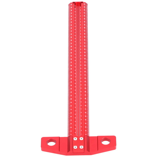 Aluminum Alloy T Square Ruler Art Framing Drafting Tools Woodworking Scriber Right Angle Handle (400mm)
