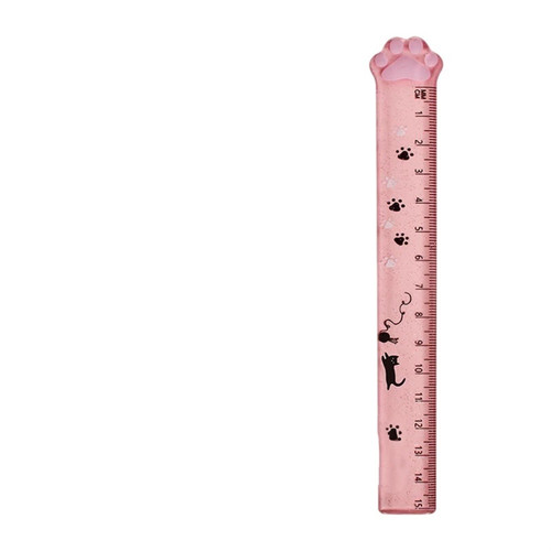 MIKFOL Ruler Ruler Ruler Measuring Tool Student School Office Bilateral Printing School Supplie