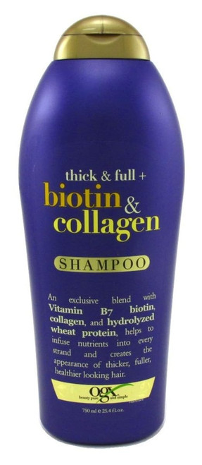Ogx Shampoo Biotin & Collagen 25.4 Ounce (751ml) (2 Pack) Ogx Shampoo Biotin & Collagen 25.4 Ounce (751ml) (2 Pack)