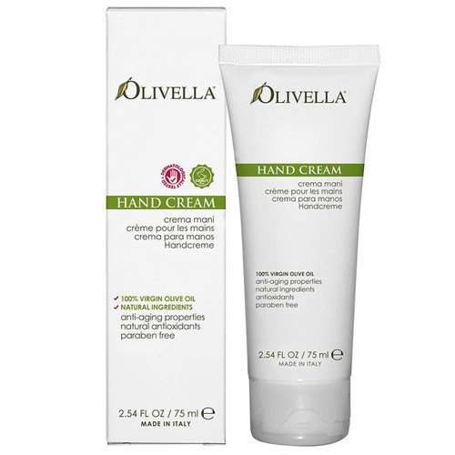 Olivella Hand Cream From Virgin Olive Oil 2.54 oz (Pack of 4)