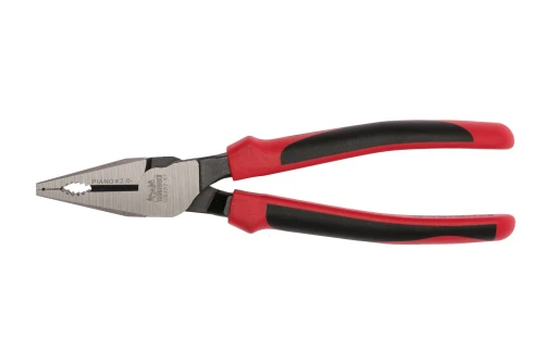 Teng Tools 8 Inch High Leverage TPR Grip Handle Lineman's Pliers - MB452-8T