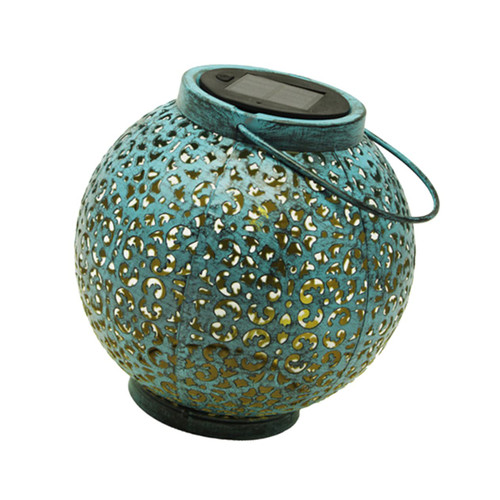 DOITOOL Retro Lantern Light Solar Lantern Lights Patio Hanging Lantern Patio Solar Lantern Hanging Solar Lantern Decorative Solar Lantern Metal Lantern Light Led Decorative Lights