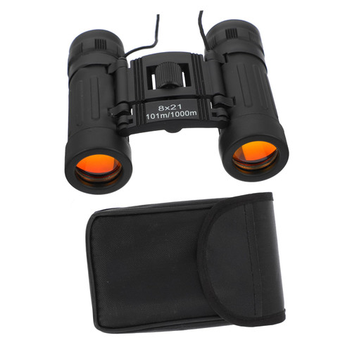 UKCOCO 2pcs Binoculars Binocular for Bird Watching Powerful Binocular Pocket Binocular Birding Binocular Professional Binocular Bunoculars Binoculares Glass Portable Lens Barrel Travel
