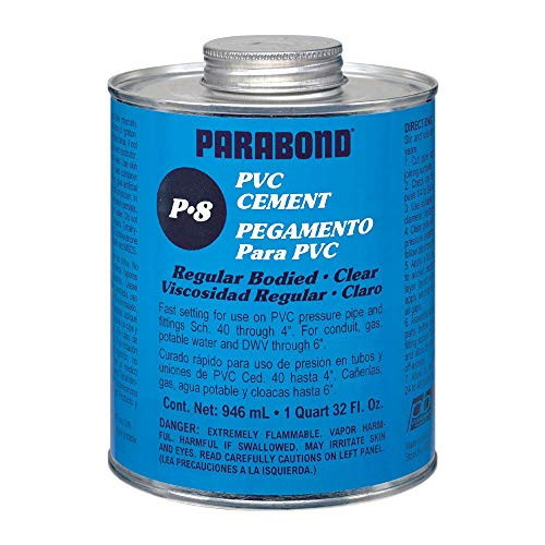 EZ-FLO 76204 Pvc Cement-Clear Regular Body