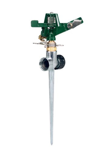 Orbit 3 Pack Metal Impact Sprinkler Head on Spike Base