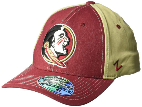 NCAA Zephyr Florida State Seminoles mens Clash Waterproof Performance Hat, Medium/Large, Cardinal