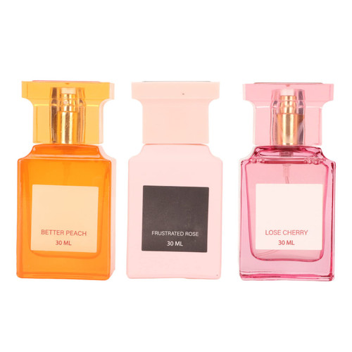 Yosoo Eau De Parfum Spray Perfume, 3pcs Women Perfume Spray Floral Fruity Refreshing 3 Different Fragrance Fine Mist Perfume Set 30ml Fragrance For Women Eau De Parfum Spray