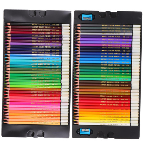 STOBOK 1 Set 72 Color Lead Watercolor Pencils Watercolor Pencil Art Drawing Pencils Art Supplies Water Soluble Colored Pencil Colored Paint Coloring Water-based Child Colored Pencils Wood