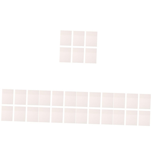 30 pcs Mini Notepad Plan Sticky memo Sticky Page Marker Sticky Annotation Clear memo Sticker Transparent memo Notes Sticky memo Notes The pet Computer tearable Student