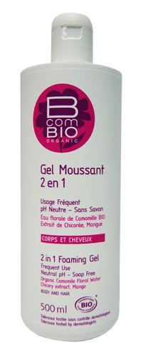 BcomBIO 2 in 1 Foaming Gel Soap Free 500ml