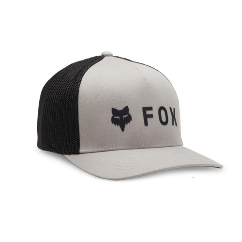Fox Racing Men's Standard Absolute Flexfit HAT, Steel Grey, Large