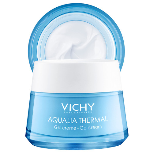 Vichy Aqualia Thermal Mineral Water Gel Moisturizer for Face with 97% Natural Origin Hyaluronic Acid, Dermatologist Recommended for 48-hr Hydration, Mineral Oil & Paraben-Free, 1.69 Fl. Oz Vichy Aqualia Thermal Mineral Water Gel Moisturizer for Face with 97% Natural Origin Hyaluronic Acid, Dermatologist Recommended for 48-hr Hydration, Mineral Oil & Paraben-Free, 1.69 Fl. Oz