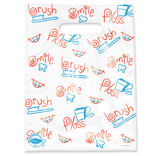 Scatter Oxobio Brush Floss Smile Bags - Office Supplies - 100 per Pack