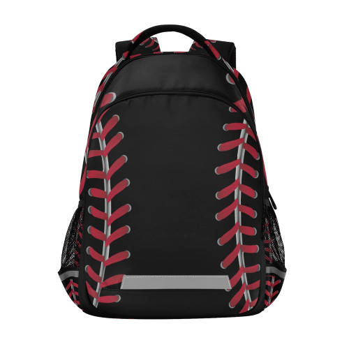 Glaphy Baseball Backpacks Laptop School Book Bag Lightweight Daypack for Men Women Teens Kids