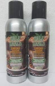 Smoke Odor Exterminator 198 gm/ 7 oz Large Spray Half Bake Set of Two Cans.