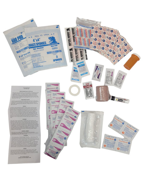 Individual First-Aid Kit (IFAK) Box with First aid Supplies