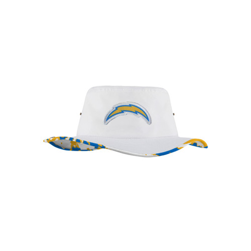 FOCO Los Angeles Chargers NFL Womens White Hybrid Boonie Hat
