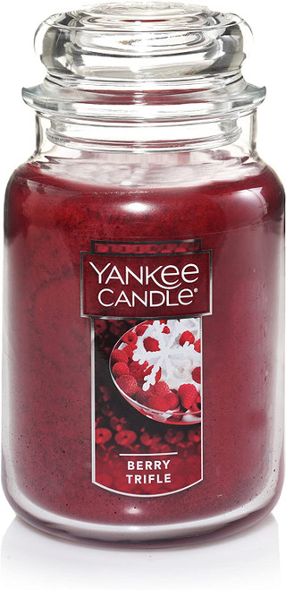Yankee candles Berry Trifle Large Jar Candle,Fresh Scent Yankee candles Berry Trifle Large Jar Candle,Fresh Scent