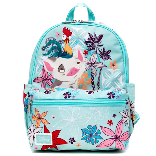 Wondapop Moana (Pua & Hei Hei) 13" Nylon Backpack Wondapop Moana (Pua & Hei Hei) 13" Nylon Backpack
