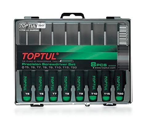 Precision Torx Screwdriver Set 9pcs T5-T20