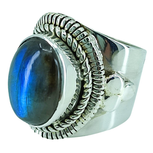 Navya Craft Labradorite Oval Silver Ring 925 Sterling Silver Handmade Women Statement Ring Size 4-13 Christmas Anniversary Birthday Valentine Day Gift wife her mother sister best friend Navya Craft Labradorite Oval Silver Ring 925 Sterling Silver Handmade Women Statement Ring Size 4-13 Christmas Anniversary Birthday Valentine Day Gift wife her mother sister best friend