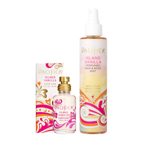 Pacifica Beauty, Island Vanilla Spray Perfume + Island Vanilla Hair Perfume & Body Spray, Fragrance Sets, Vanilla Notes, Clean Perfume & Fragrance, Vegan + Cruelty Free, Phthalate-Free, Paraben-Free Pacifica Beauty, Island Vanilla Spray Perfume + Island Vanilla Hair Perfume & Body Spray, Fragrance Sets, Vanilla Notes, Clean Perfume & Fragrance, Vegan + Cruelty Free, Phthalate-Free, Paraben-Free