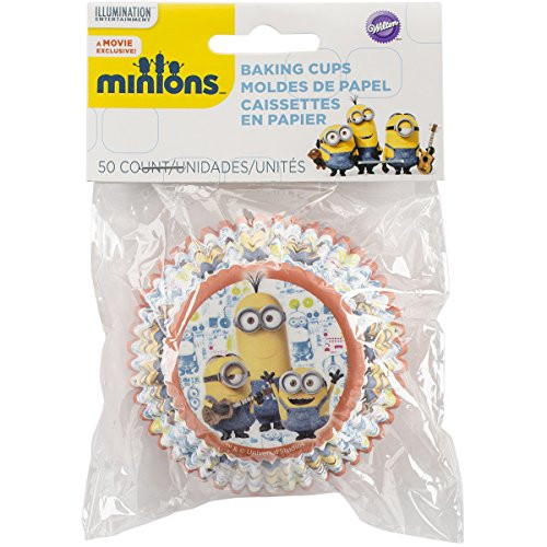 Wilton 415-4600 50 Count Despicable Me Minions Baking Cups, Multicolor Wilton 415-4600 50 Count Despicable Me Minions Baking Cups, Multicolor