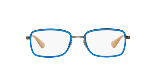 Ray-Ban RX6336-2620 Eyeglasses Rubber Blue 53mm