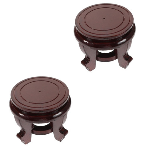 BESTOYARD 2pcs Flower Pot Base Plant Stands Vase Stand Wood Plant Riser Stands Oriental Style Planter Stand Wooden Plant Riser Bonsai Holder Flower Pot Stands Flowers Vase Wooden Stool Round BESTOYARD 2pcs Flower Pot Base Plant Stands Vase Stand Wood Plant Riser Stands Oriental Style Planter Stand Wooden Plant Riser Bonsai Holder Flower Pot Stands Flowers Vase Wooden Stool Round