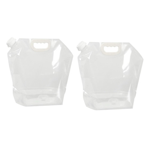 BESPORTBLE 10 Pcs Collapsible Water Storage Water Jug Water Brick Storage Foldable Water Sports Water Bottles Water Bag Kettle Portable Water Kettle Shopping Bag Travel White Hydrated