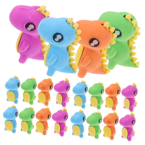 EXCEART 96 Pcs Animal Eraser Puzzle Erasers Pencil Erasers Cute Erasers Cartoon Eraser Take Apart Erasers Pencils Bulk Treasure Pets Classroom Rewards Primary School Mini Plastic Decorate