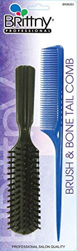 Brittny & Comb Bone Tail Brush (Pack of 3)