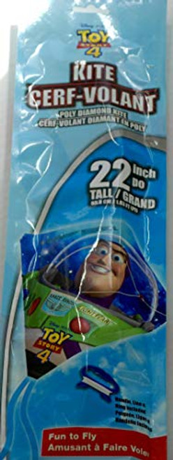 EZBreezy Kites Toy Story 4 Buzz Lightyear 22" Poly Diamond Kite